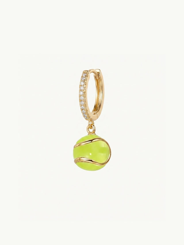 Brincos Verde Match Point | Club Collection