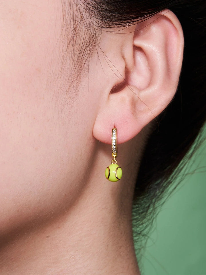 Brincos Verde Match Point | Club Collection