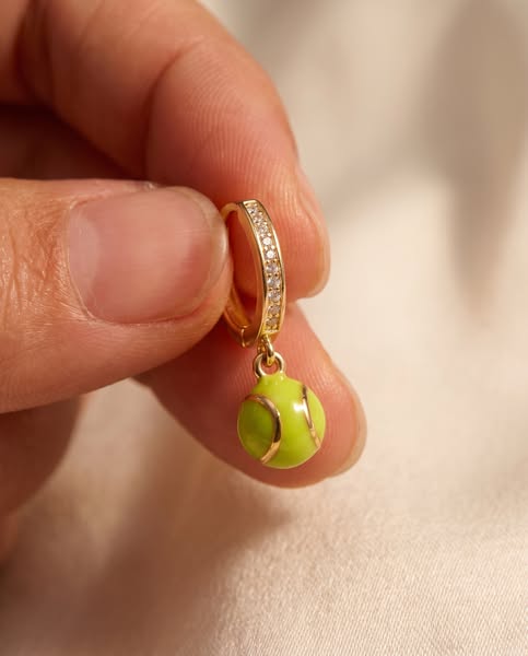Brincos Verde Match Point | Club Collection