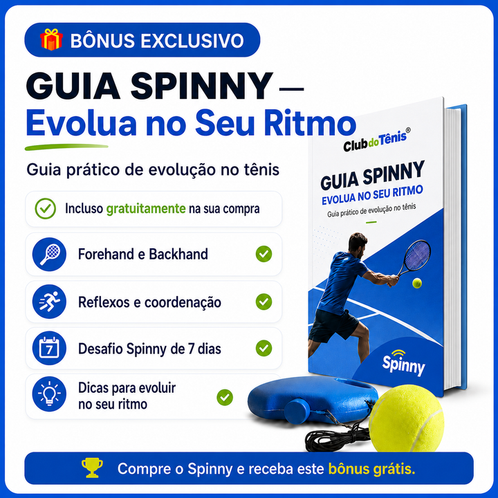 SPINNY® — Treine tênis sozinho, onde e quando quiser.
