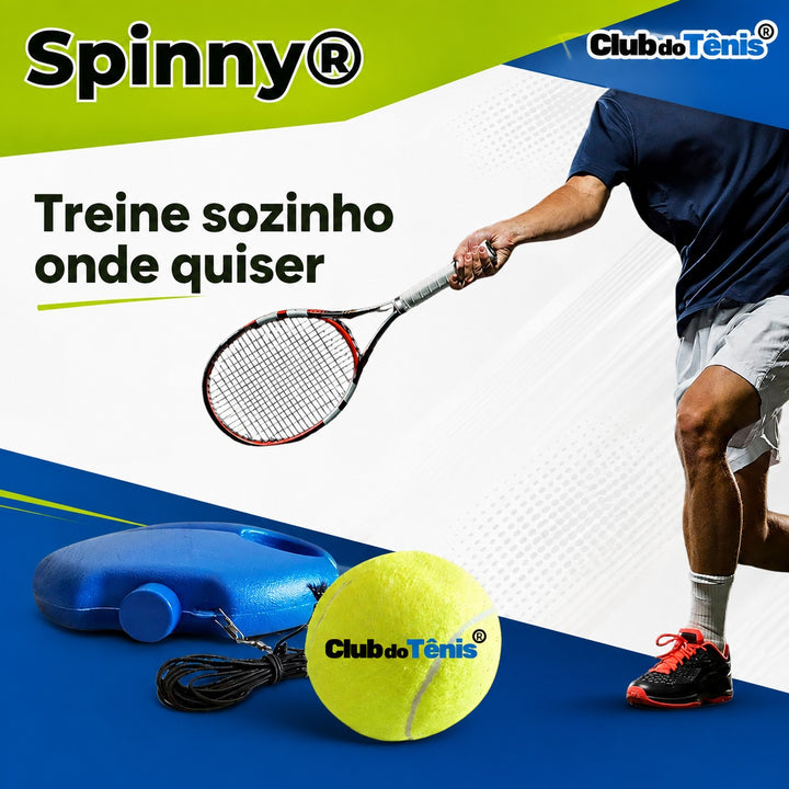 SPINNY® — Treine tênis sozinho, onde e quando quiser.