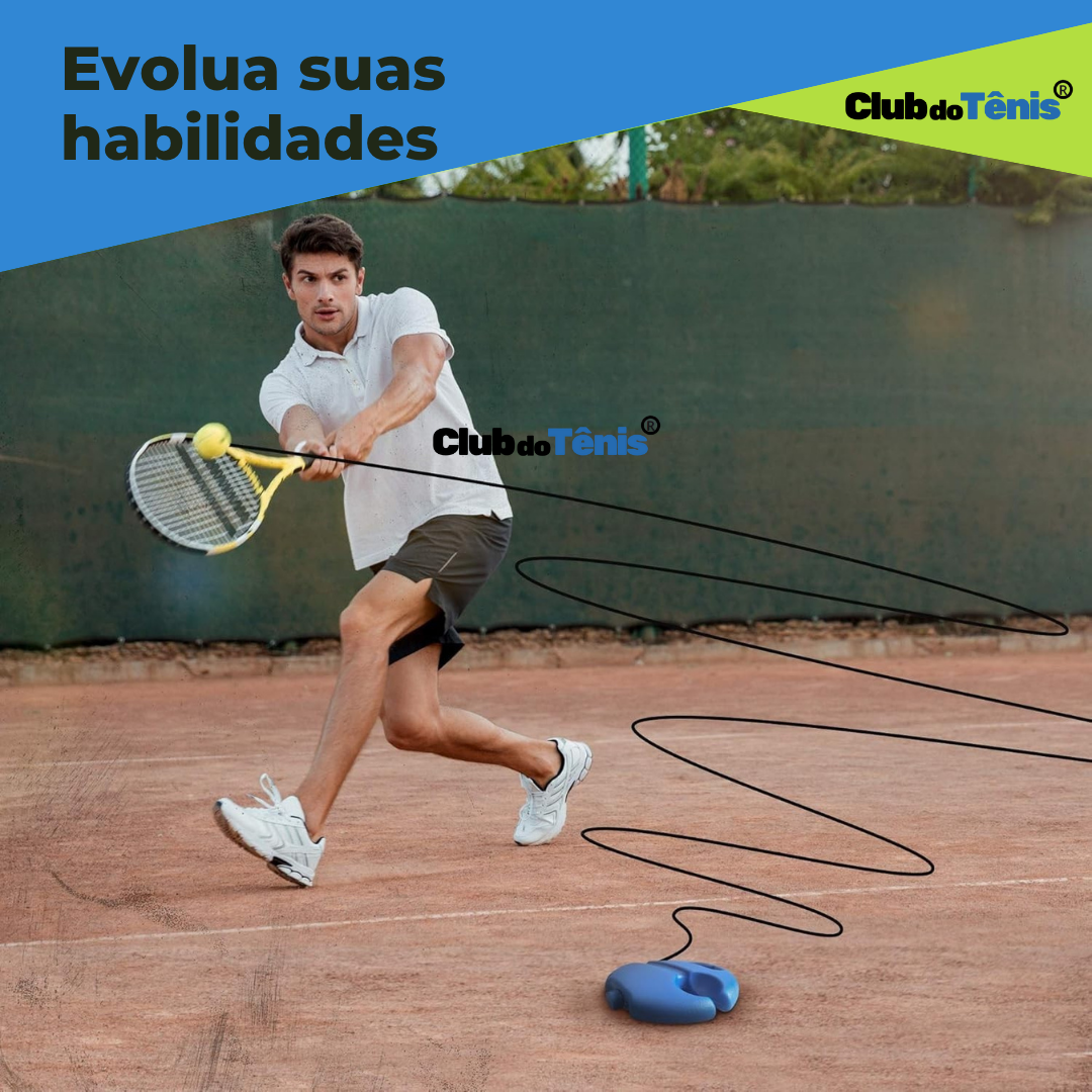 Club do tenis - SPINNY  - Evolua 10x mais rápido!
Seu Parceiro de Treino em Qualquer Lugar!
Cansado de depender de parceiros que sempre desmarcam ou de quadras sempre ocupadas? Com o Spinny da loja bora brincar, você tem a liberdade de treinar quando e onde quiser. 
Treine Sozinho: Não dependa mais de parceiros ou horários de quadra. Seu treino, suas regras.
Aprimore Suas Habilidades: Melhore sua técnica, reflexos e coordenação com prática consistente.
Versatilidade Total: Ideal para todos os níveis, do ini